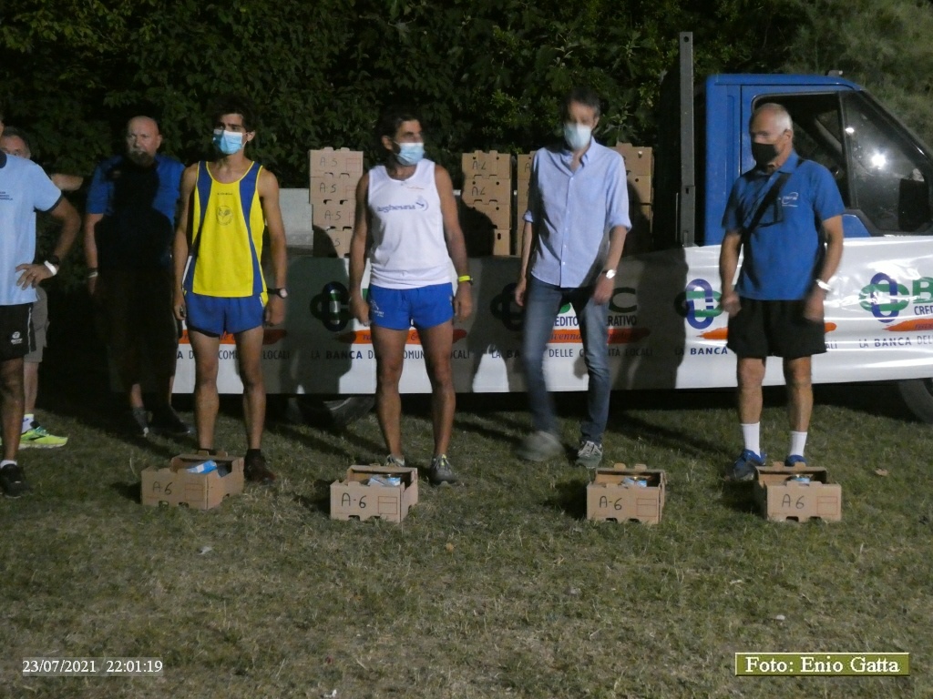 Cotignola: Staffetta 4x1,3 - 23 luglio 2021